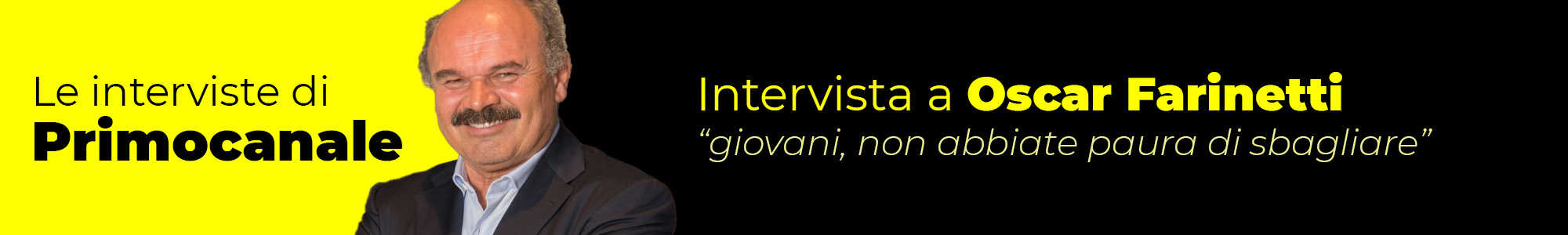 Banner - Intervista Farinetti